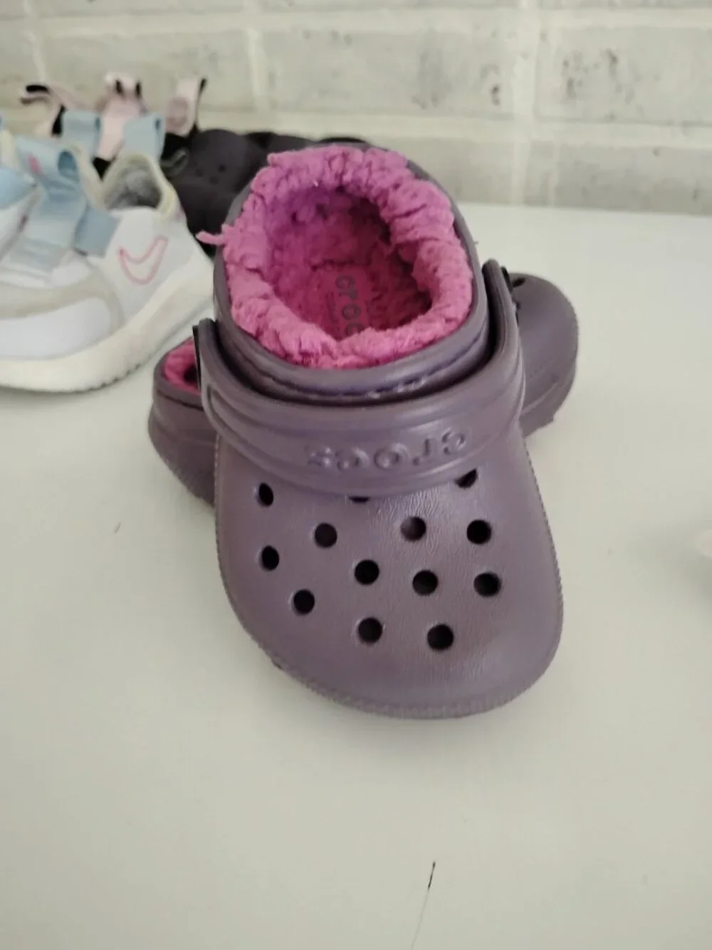 Crocks toddler furr